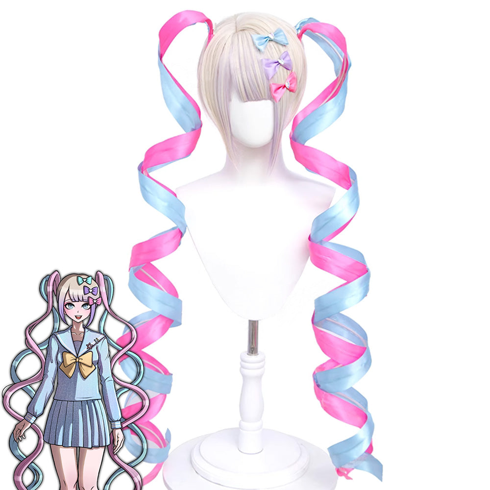 Needy Streamer Overload Needy Girl Overdose OMGkawaiiAngel-chan Riband Pink Blue Cosplay Wig Wig - Tophatter Daily Deals